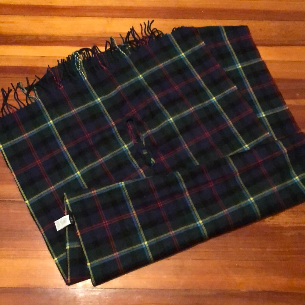 J Crew plaid wrap